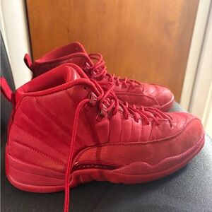 Jordan Red High-Top Athletic Shoes